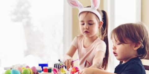 Egyszerű húsvéti dekorációk gyerekekkel
