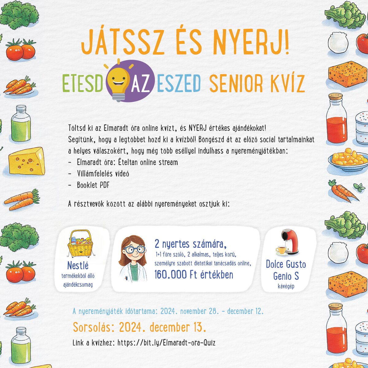 Etesd az eszed senior kvíz