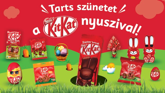 KitKat húsvéti csokik