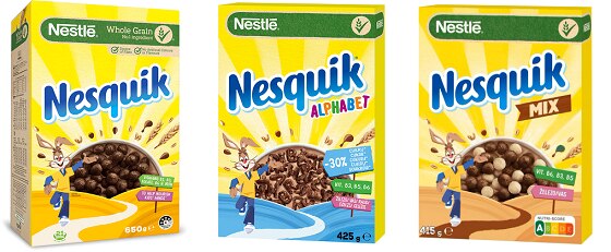 Nesquik termékek