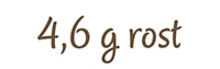 rosttartalom: 4.6 g
