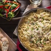 Carbonara spagetti recept