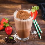 Kakaós-epres smoothie