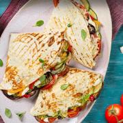 Grill zöldséges quesadilla