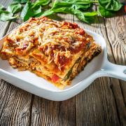 Lencsés lasagne