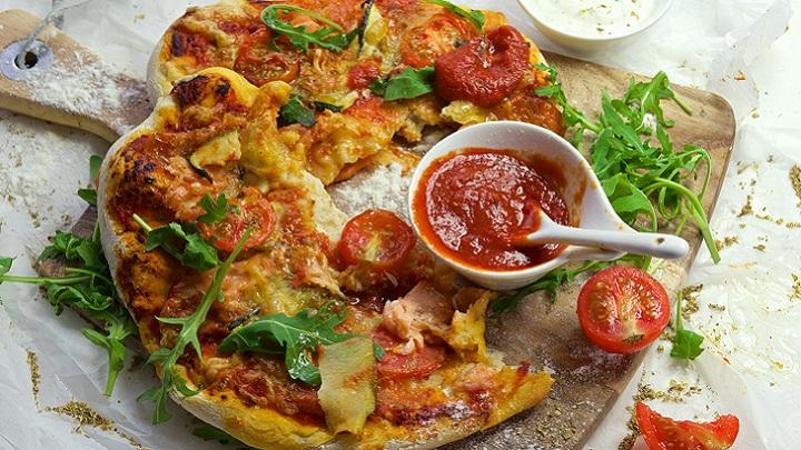 Cukkini pizza recept