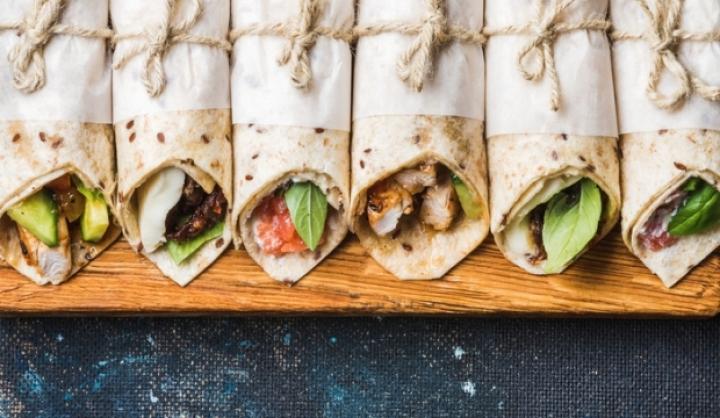 tortilla tekercsek