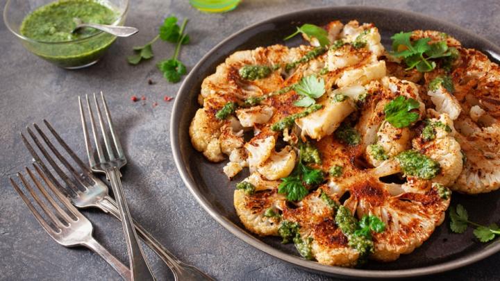 Olcsón egészségeset: Karfiol steak