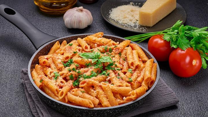 A legegyszerűbb penne all’arrabbiata
