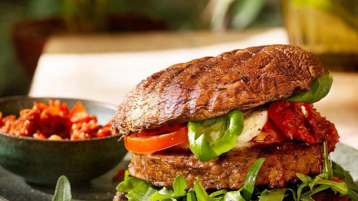 BBQ Portobello Burger