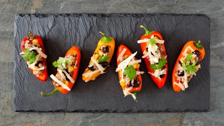 Mexikói töltött paprika húsmentesen
